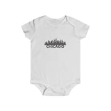 Baby Short Sleeve Chicago Snap Tee