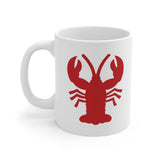 Lobster White Mug - 11oz