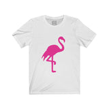 Womens Flamingo Crew Neck Tee