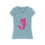 Womens Mermaid V-Neck Tee