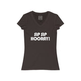 Women's Sip Sip Hooray V-Neck Tee