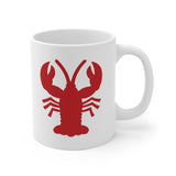 Lobster White Mug - 11oz