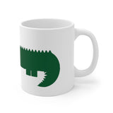 Gator White Mug - 11oz