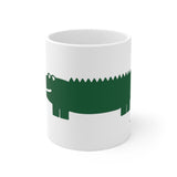 Gator White Mug - 11oz