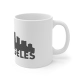 Los Angeles White Mug - 11oz