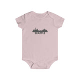 Baby Short Sleeve Seattle Snap Tee