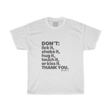 Unisex Don't Touch Me Coronavirus Tee