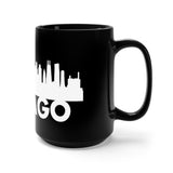 Chicago Black 15oz Mug