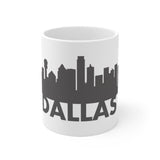 Dallas White Mug - 11oz