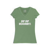 Women's Sip Sip Hooray V-Neck Tee