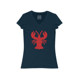 Womens Lobster V-Neck Tee