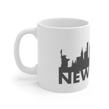 New York White Mug - 11oz