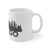 Chicago White Mug - 11oz