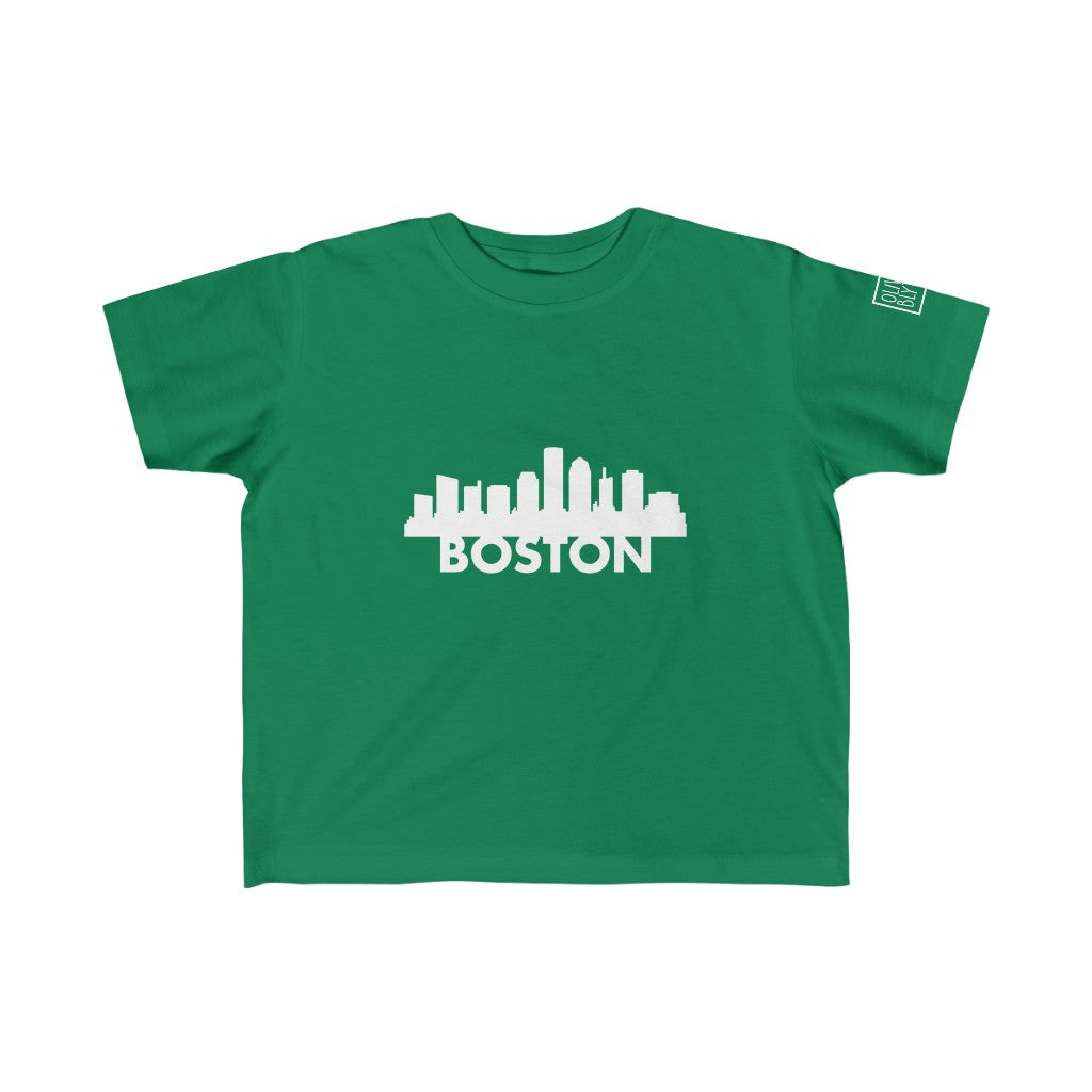 Boston Sports T-Shirt with Contrasting Sleeves, for Boys - white, Boys