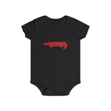 Baby Short Sleeve Gator Snap Tee