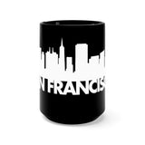 San Francisco Black 15oz Mug