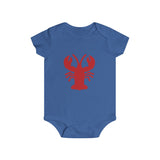 Baby Short Sleeve Lobster Snap Tee