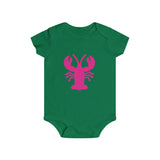 Baby Short Sleeve Lobster Snap Tee