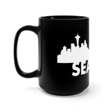 Seattle Black 15oz Mug