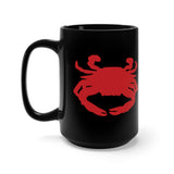 Crab Black 15oz Mug