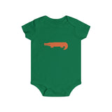 Baby Short Sleeve Gator Snap Tee