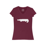 Womens Gator V-Neck Tee