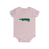 Baby Short Sleeve Gator Snap Tee