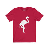 Womens Flamingo Crew Neck Tee