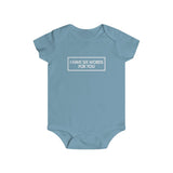 Baby Short Sleeve I Have Six Words For You Snap Tee