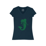 Womens Mermaid V-Neck Tee